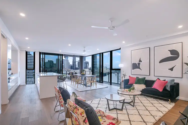 Second view of Homely apartment listing, 1111/51 Fish Lane, South Brisbane QLD 4101