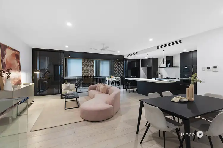 Second view of Homely apartment listing, 3/55 Oxlade Drive, New Farm QLD 4005