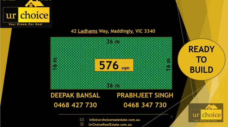 Main view of Homely land listing, 42 Ladhams Way, Maddingley VIC 3340
