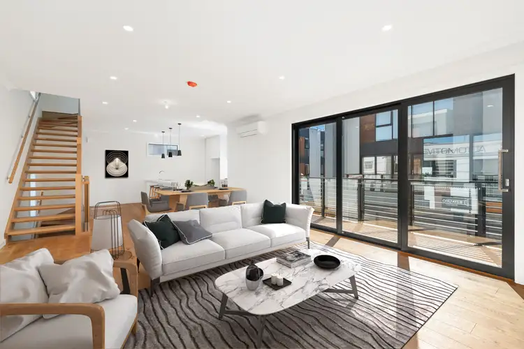 Main view of Homely townhouse listing, 144 Munro Street, Port Melbourne VIC 3207