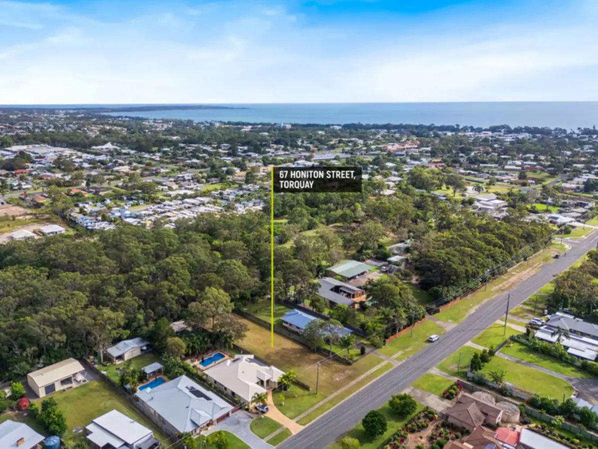 Main view of Homely land listing, 67 Honiton Street, Torquay QLD 4655