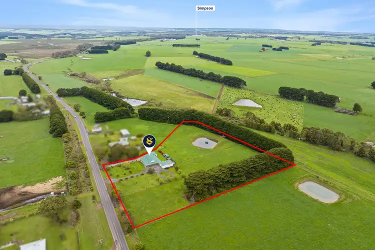 Main view of Homely rural property listing, 1918 Lavers Hill-Cobden Road, Simpson VIC 3266