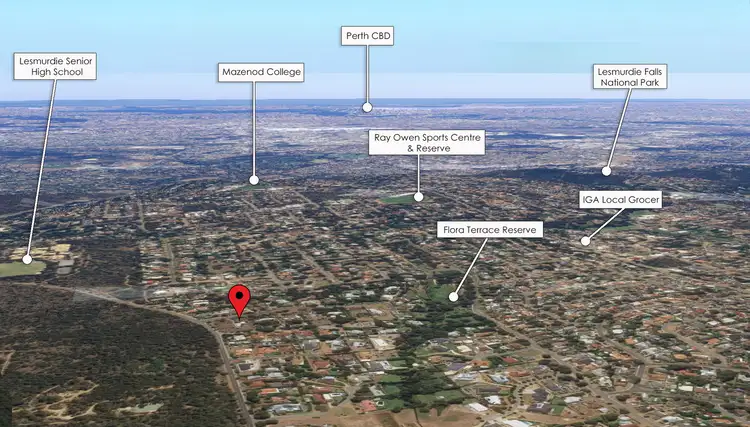 Second view of Homely land listing, 2 Carob Tree Place, Lesmurdie WA 6076