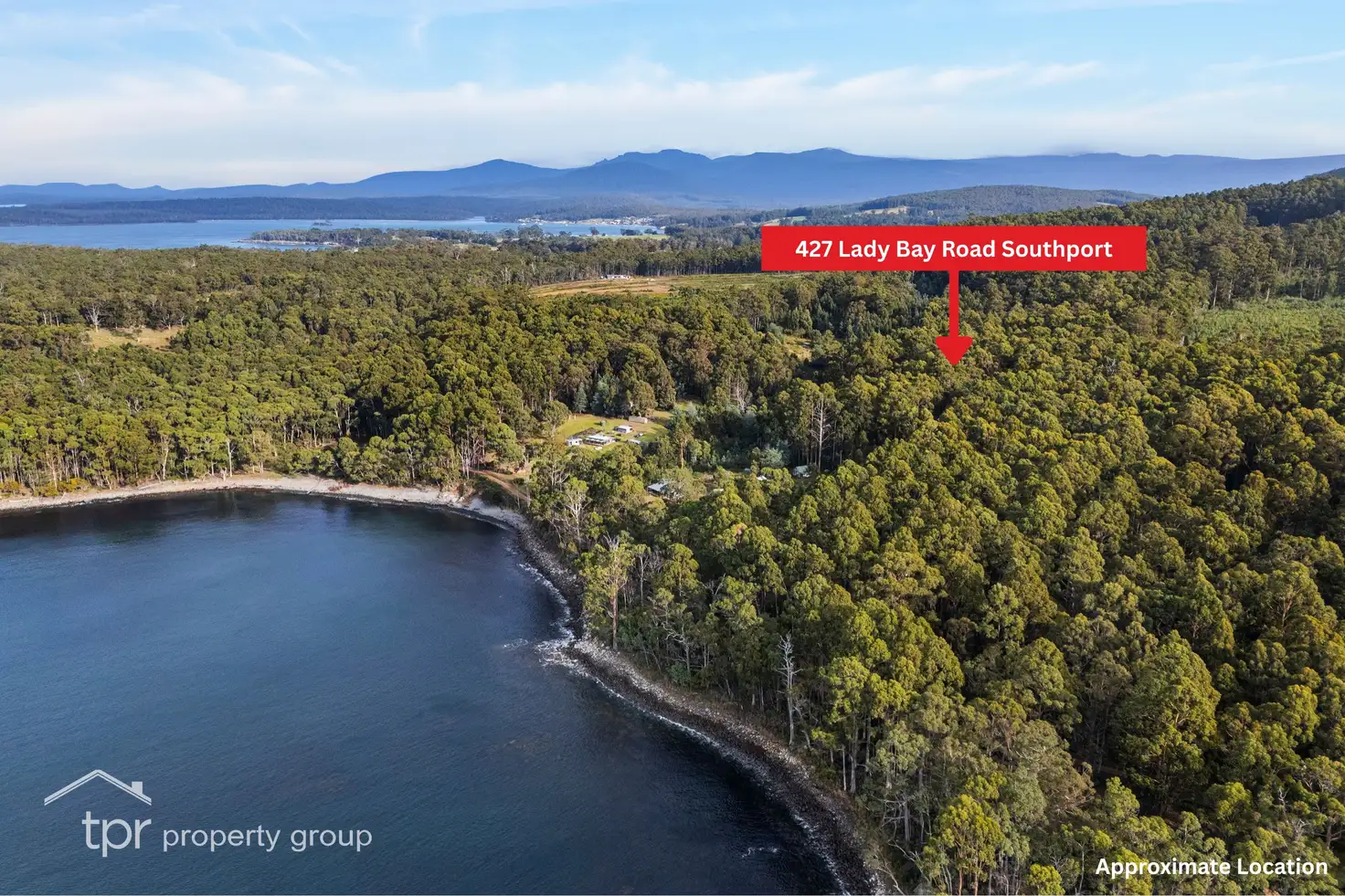 Main view of Homely land listing, 427 Lady Bay Road, Southport TAS 7109