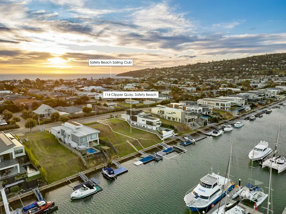 Main view of Homely land listing, 114 Clipper Quay, Safety Beach VIC 3936