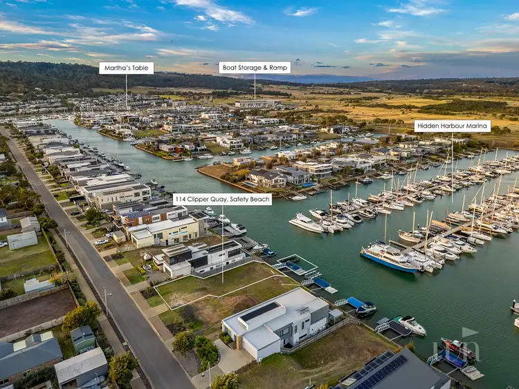Second view of Homely land listing, 114 Clipper Quay, Safety Beach VIC 3936