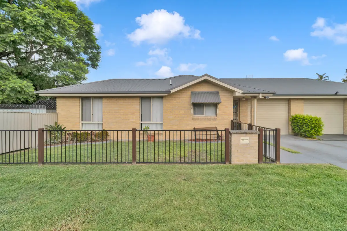 Main view of Homely semi-detached listing, 1/1 George Street, Cessnock NSW 2325