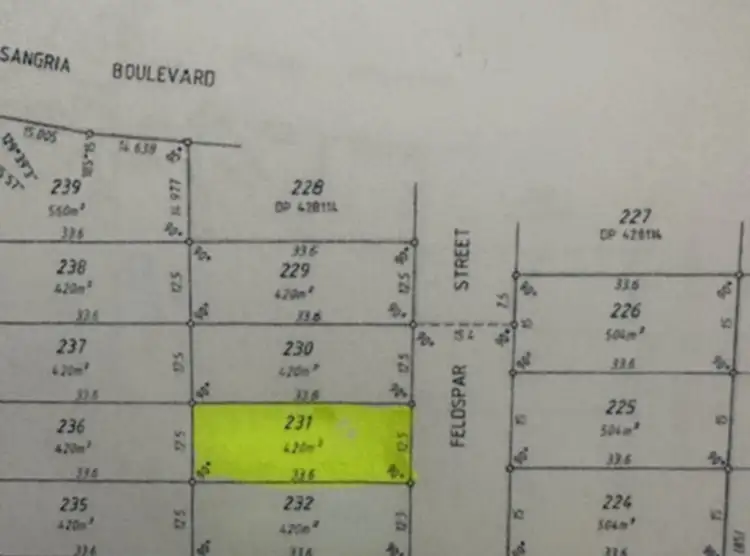 LOT 231 Feldspar Street, Southern River WA 6110