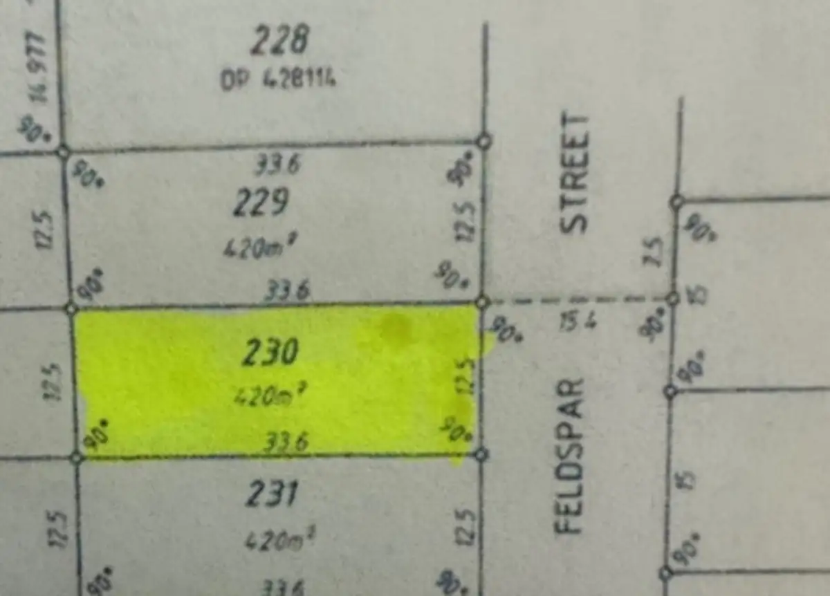 Main view of Homely land listing, LOT 230 Feldspar Street, Southern River WA 6110