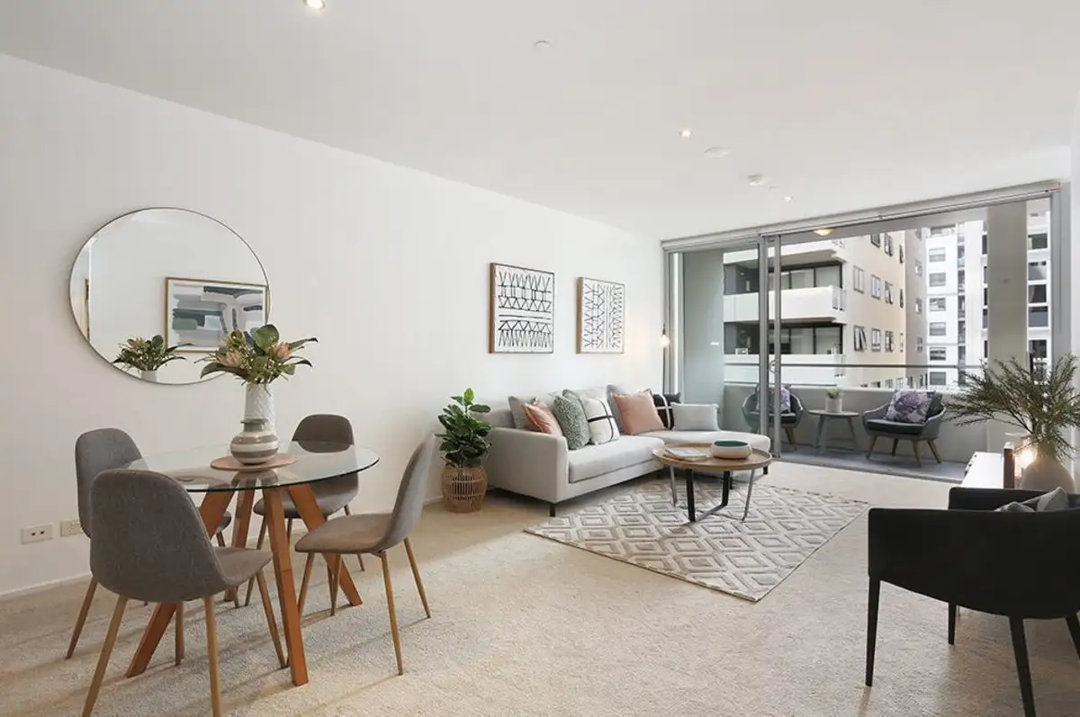 Main view of Homely apartment listing, E502/599 Pacific Highway, St Leonards NSW 2065