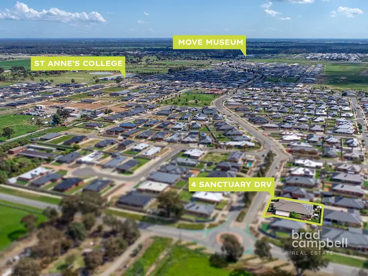 Third view of Homely house listing, 4 Sanctuary Drive, Kialla VIC 3631
