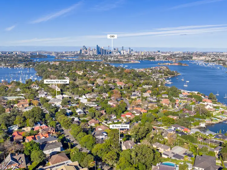 Second view of Homely house listing, 15 Foss Street, Hunters Hill NSW 2110