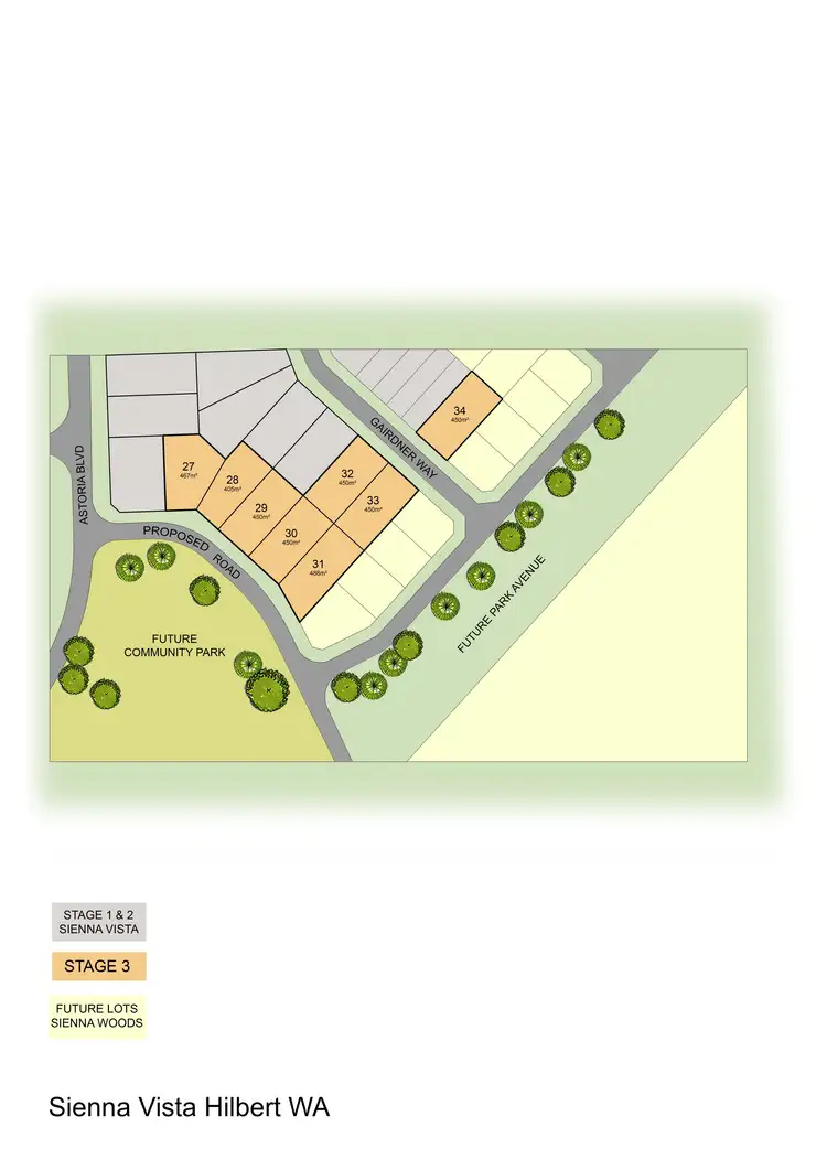 Second view of Homely land listing, Stage 3 Gairdner Way, Hilbert WA 6112