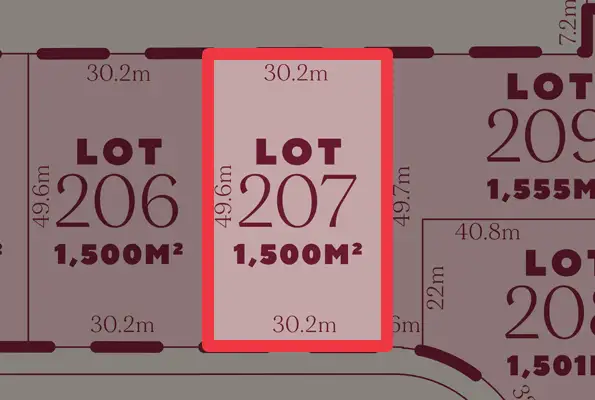 Second view of Homely land listing, LOT 207 Orangebark Loop, Lake Albert NSW 2650