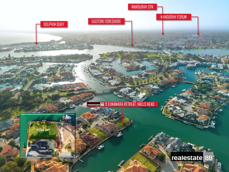 Second view of Homely land listing, 9 Eunamara Retreat, Halls Head WA 6210