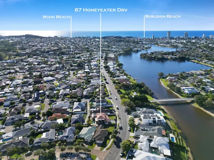 Second view of Homely house listing, 87 Honeyeater Drive, Burleigh Waters QLD 4220