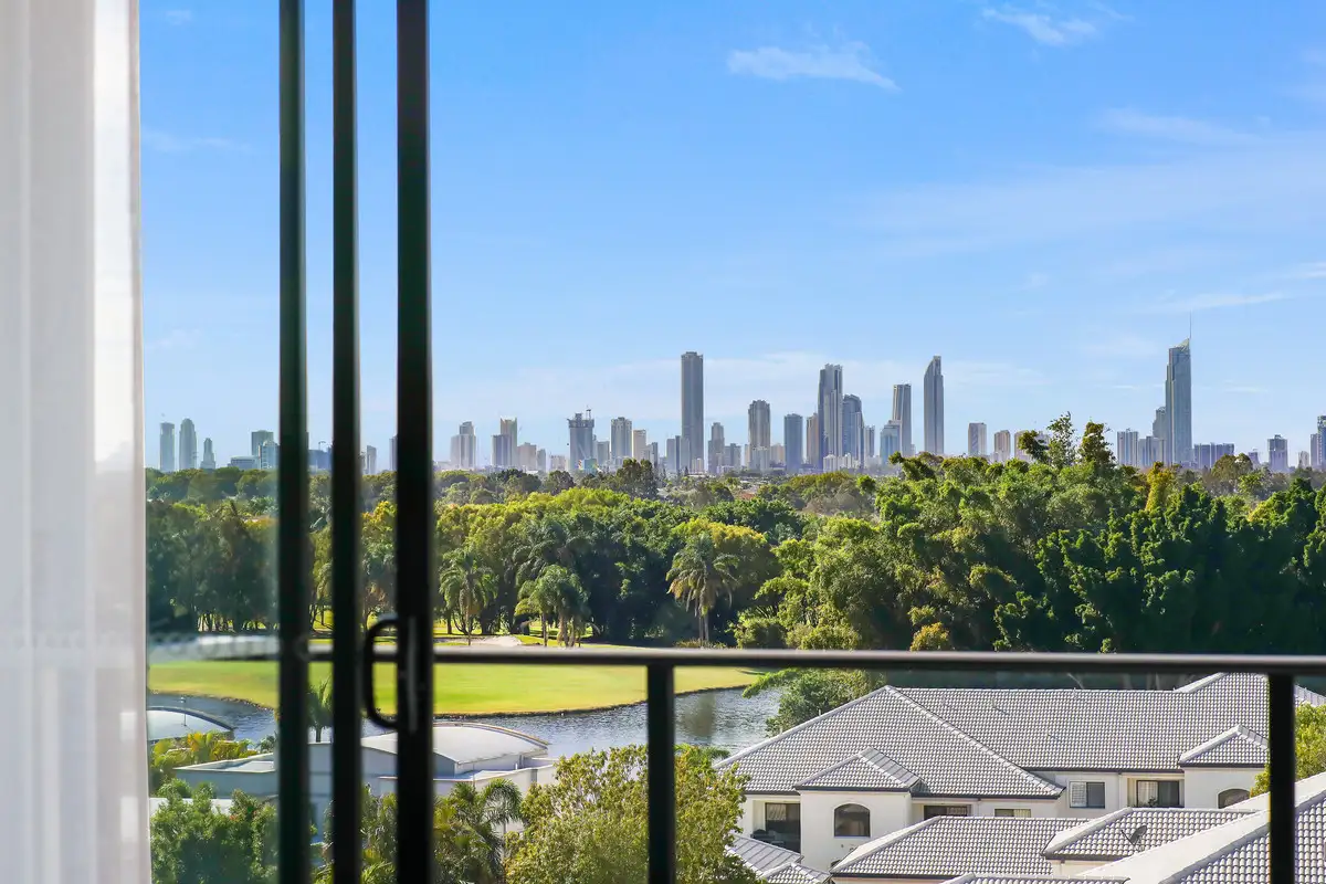 Main view of Homely apartment listing, 505/112 Palm Meadows Drive, Carrara QLD 4211