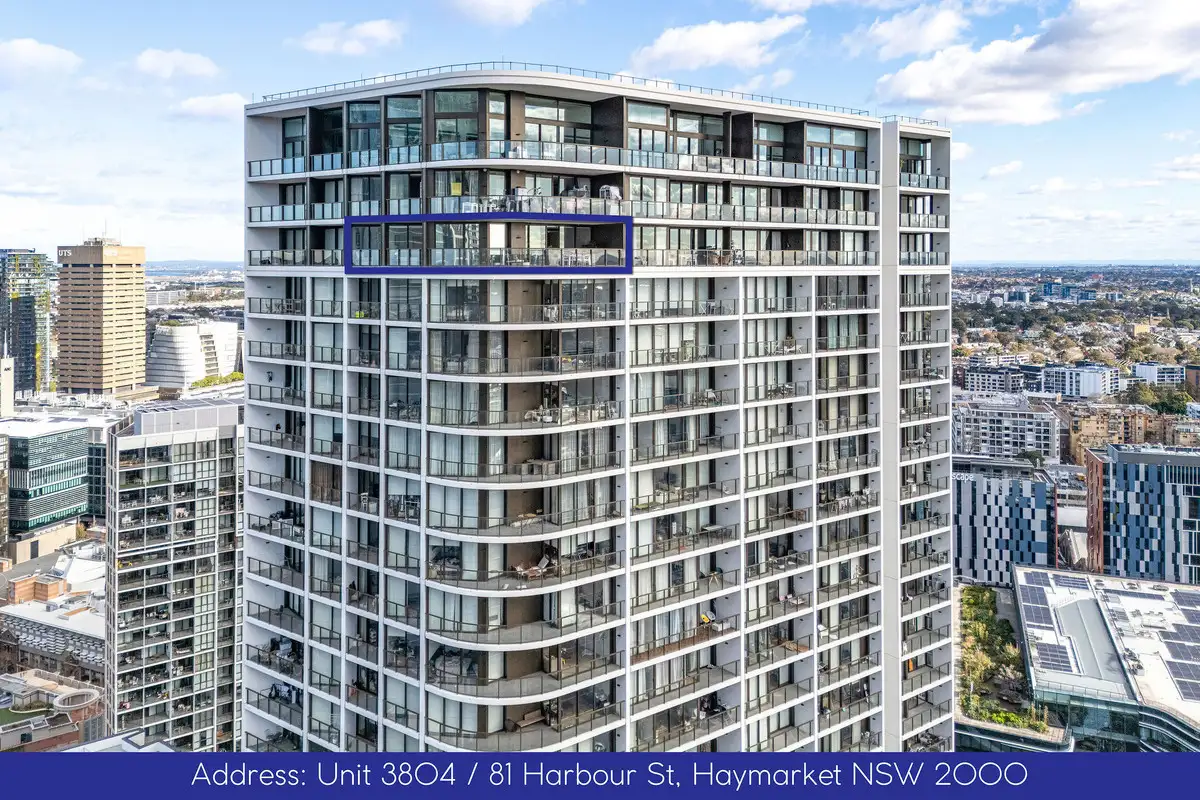Main view of Homely apartment listing, 3804/81 Harbour Street, Haymarket NSW 2000
