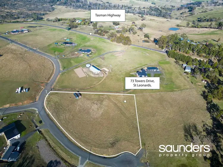 Main view of Homely land listing, 73 Towers Drive, St Leonards TAS 7250