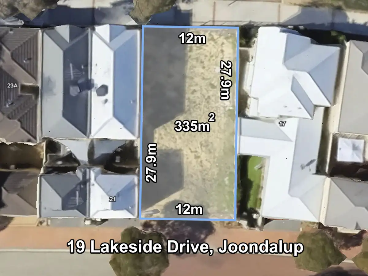 Main view of Homely land listing, 19 Lakeside Drive, Joondalup WA 6027