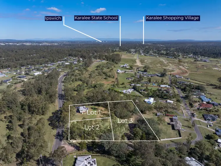 Second view of Homely land listing, LOT 2 & 3, 297 Arthur Summervilles Road, Karalee QLD 4306