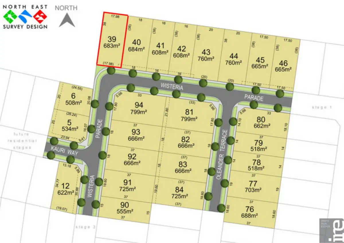 Main view of Homely land listing, 28 Wisteria Parade, Wangaratta VIC 3677