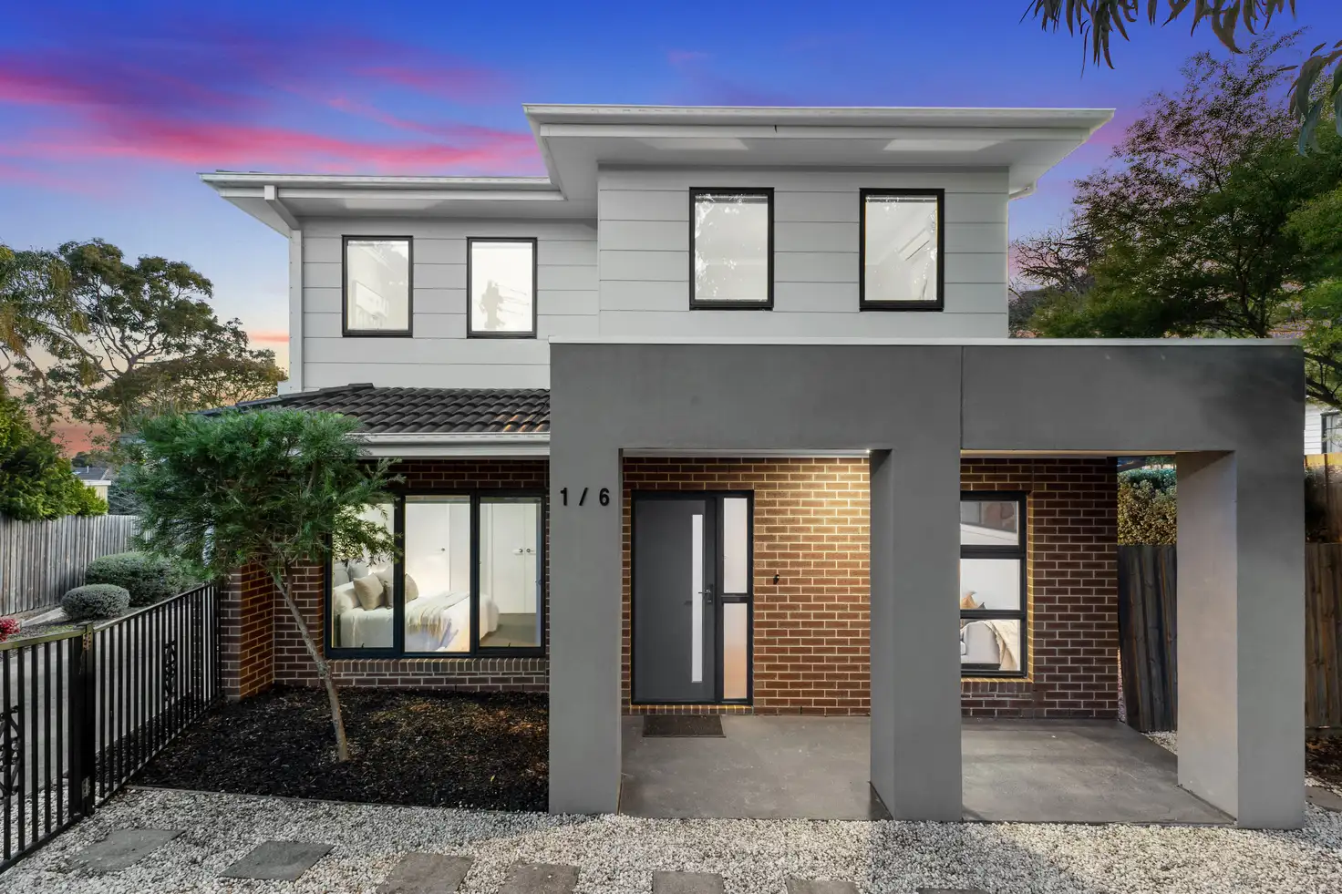 Main view of Homely townhouse listing, 1/6 Gee Court, Nunawading VIC 3131