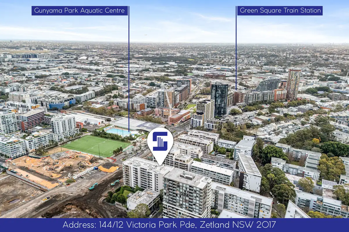 Main view of Homely apartment listing, 144/12 Victoria Park Parade, Zetland NSW 2017