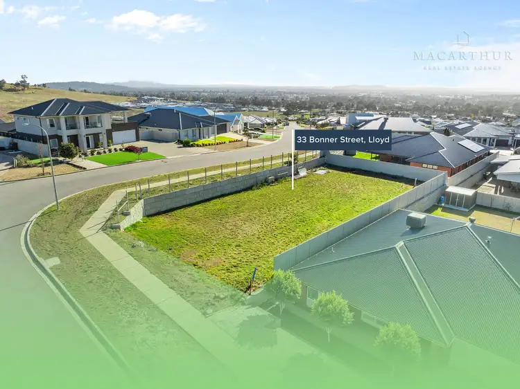 Third view of Homely land listing, 33 Bonner Street, Lloyd NSW 2650