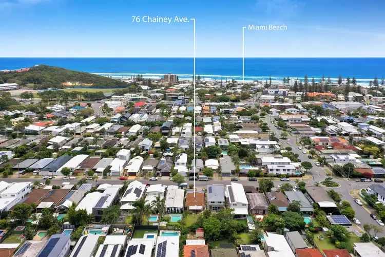 Second view of Homely house listing, 76 Chainey Avenue, Miami QLD 4220