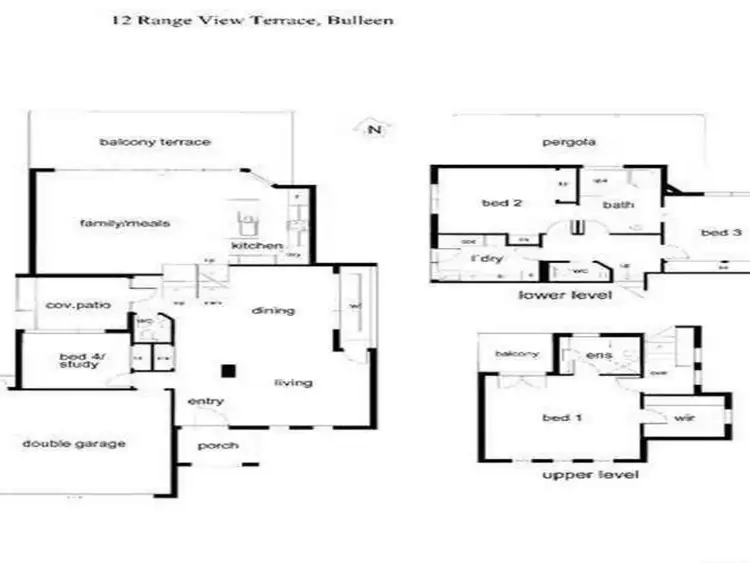 Fifth view of Homely house listing, 12 Rangeview Terrace, Bulleen VIC 3105