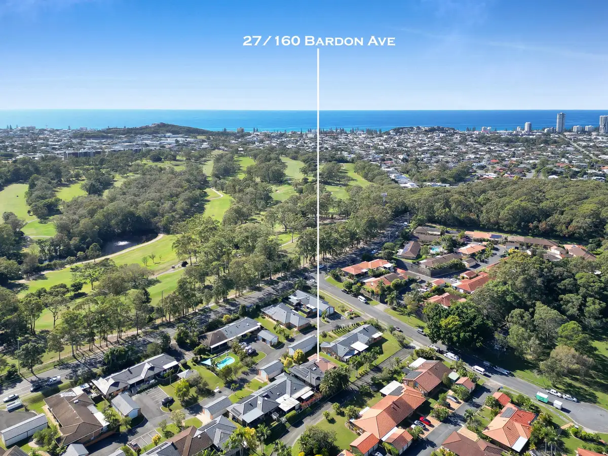 Main view of Homely house listing, 27/160 Bardon Avenue, Miami QLD 4220