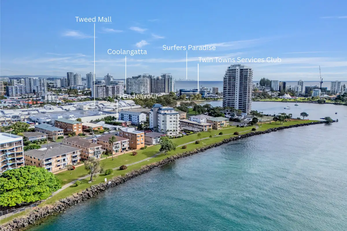 Main view of Homely block of units listing, 5 Endeavour Parade, Tweed Heads NSW 2485