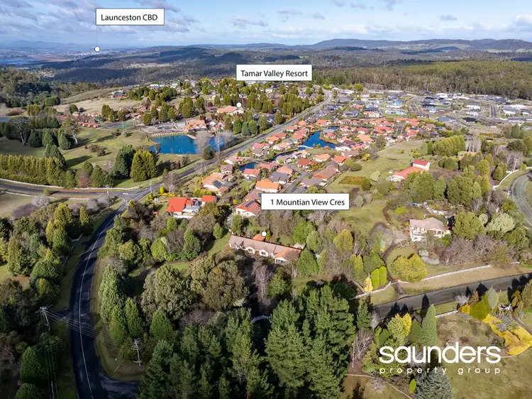 Third view of Homely house listing, 1 Mountain View Crescent, Grindelwald TAS 7277