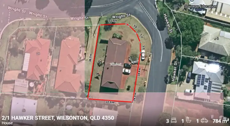 Fourth view of Homely semi-detached listing, 1 Hawker Street, Wilsonton QLD 4350