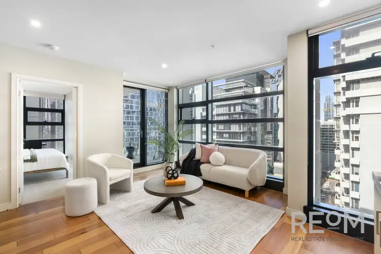 Third view of Homely apartment listing, 2205/228 A'beckett Street, Melbourne VIC 3000