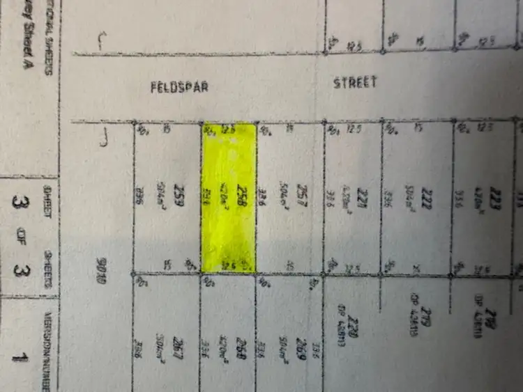 Main view of Homely land listing, LOT 258 Feldspar Street, Southern River WA 6110