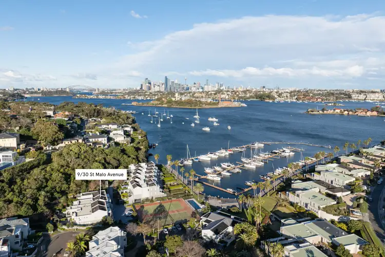 Main view of Homely townhouse listing, 9/30 St Malo Avenue, Hunters Hill NSW 2110