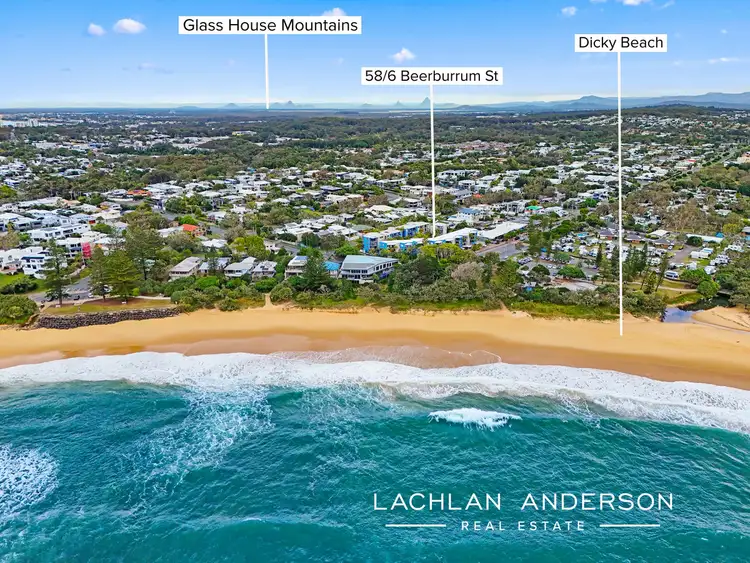 Main view of Homely unit listing, 58/6 Beerburrum Street, Dicky Beach QLD 4551