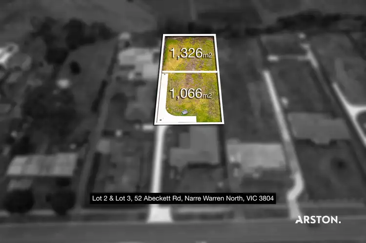 Second view of Homely land listing, LOT 2, 3, 52 Abeckett Road, Narre Warren North VIC 3804