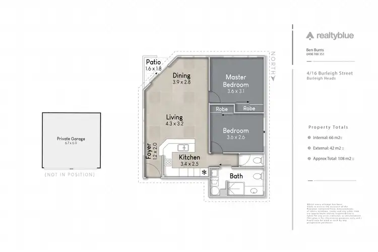 Fourth view of Homely unit listing, 4/16 Burleigh Street, Burleigh Heads QLD 4220