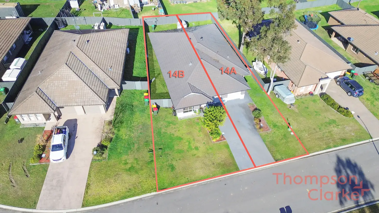 Main view of Homely house listing, 14A & 14B Glen Close, Heddon Greta NSW 2321