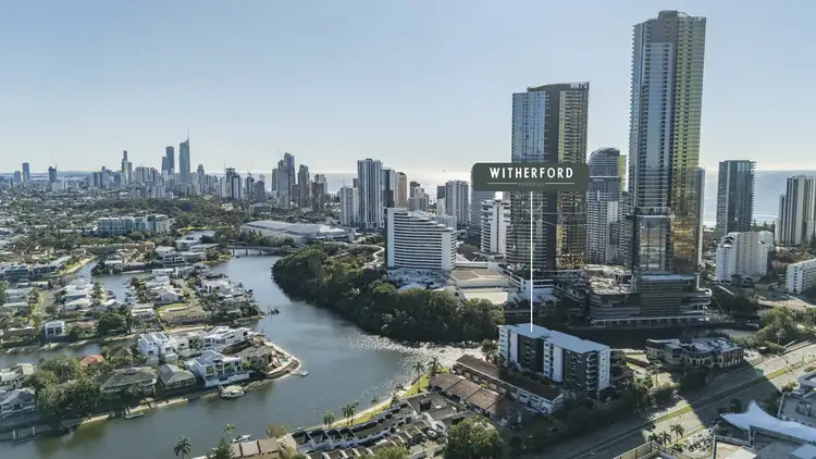 Third view of Homely apartment listing, 402/9 Hooker Boulevard, Broadbeach Waters QLD 4218