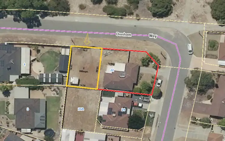 Main view of Homely land listing, 22 Dunham Way, Heathridge WA 6027