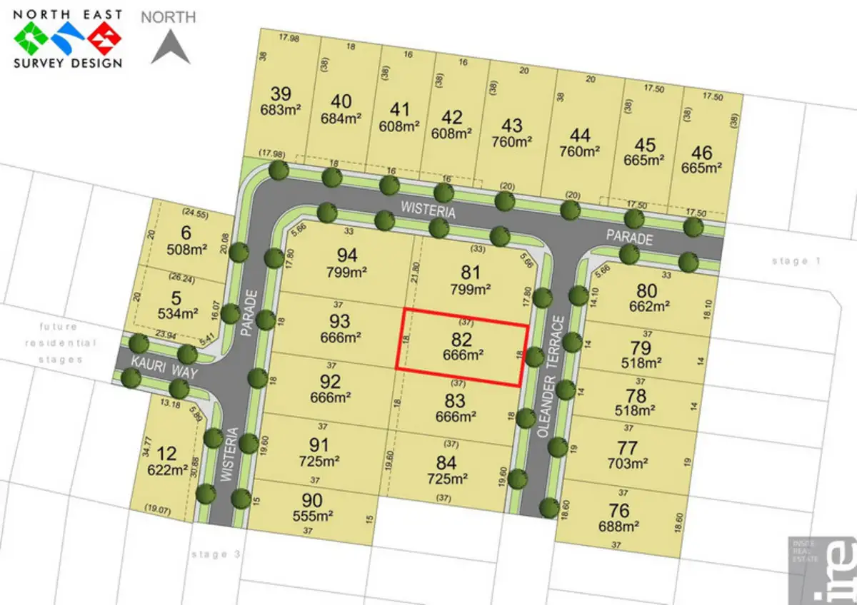 Main view of Homely land listing, 4 Oleander Terrace, Wangaratta VIC 3677