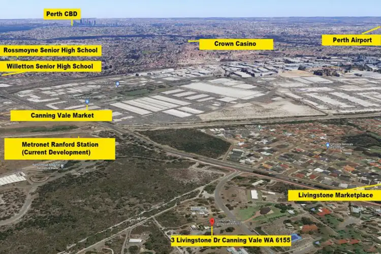 Third view of Homely rural property listing, 3 Livingstone Drive, Canning Vale WA 6155