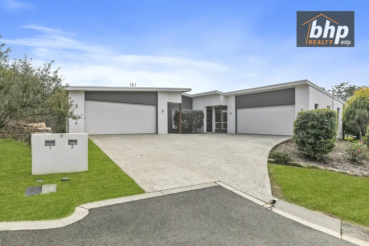 Main view of Homely semi-detached listing, 2/8 Lemon Myrtle Place, Woombye QLD 4559