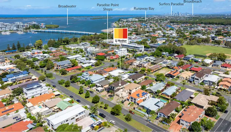 Main view of Homely semi-detached listing, 2/28 Abalone Avenue, Paradise Point QLD 4216