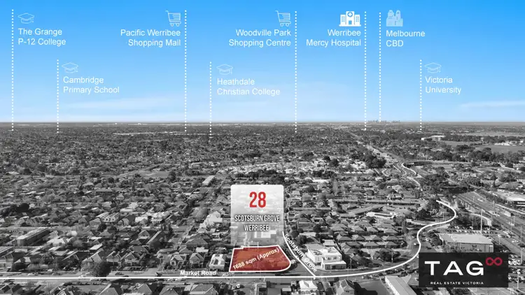Third view of Homely land listing, 28 Scotsburn Grove, Werribee VIC 3030
