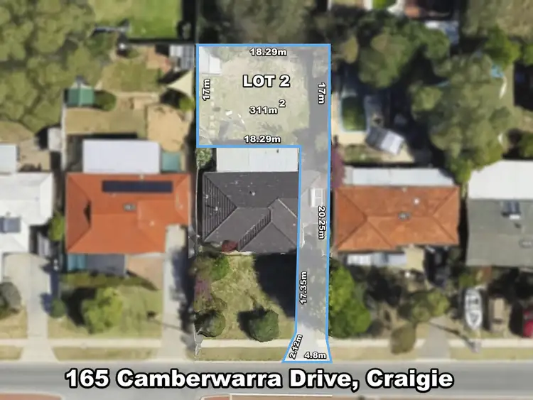 LOT 2, 165 Camberwarra Drive, Craigie WA 6025